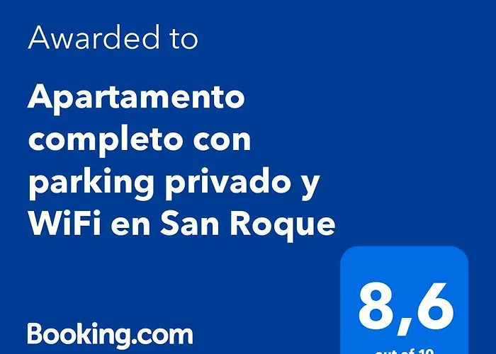 Completo Con Parking Privado Y Wifi En San Roque Apartmán *